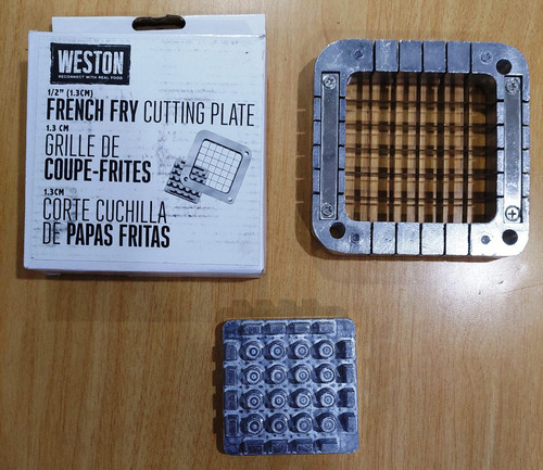 Cuchilla Y Pusher Para Cortador De Vegetales Chopper Papas