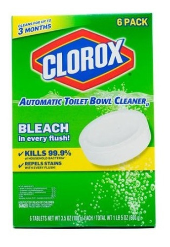 Clorox Desinfectante De Inodoros 6 Unidades