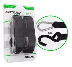 Comprar Cinta Esticador 30mm Reforçado Presilha Mosquetão Scud Preto no Mercado Livre