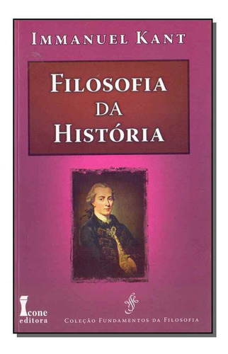 Filosofia Da História, De Kant, Immanuel. Editora Icone Em Português