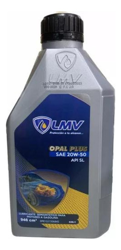 Aceite 20w50 Semisintetico 1l Lmv