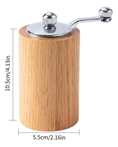 Ml Molinillo De Pimienta Molino De Pimienta De Madera,
