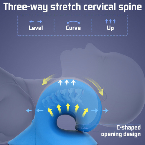 Almofada De Massagem Com Tração No Pescoço Almofada Cervical