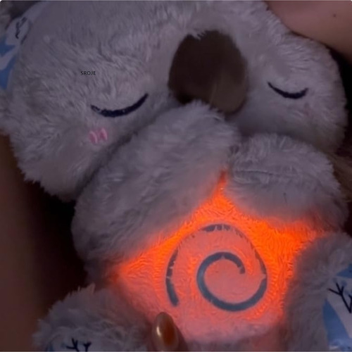 Ww Sroje Evora Respirando Koala Bebé Compañero Sueño Koala