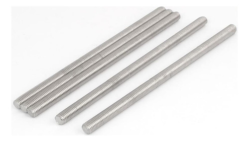 Uxcell Aux0256 M10 X 200 Mm Hilo Derecho De La Mano Derecha