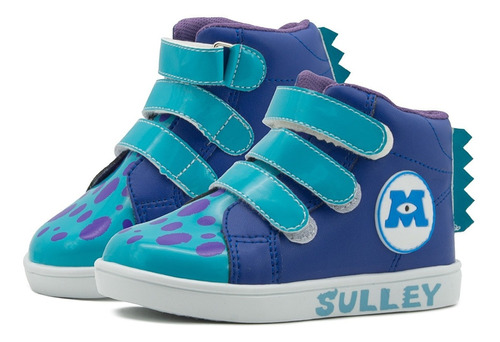 Tenis Niño Monster Inc Disney Pixar Sullivan Turquesa 14-19