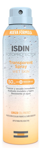 Isdin Transparen Wet Skin 250ml