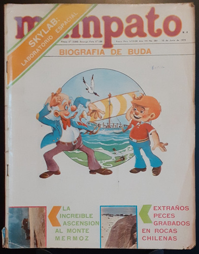 Revista Mampato N°281,  10/junio/1975, Biografía De Buda.
