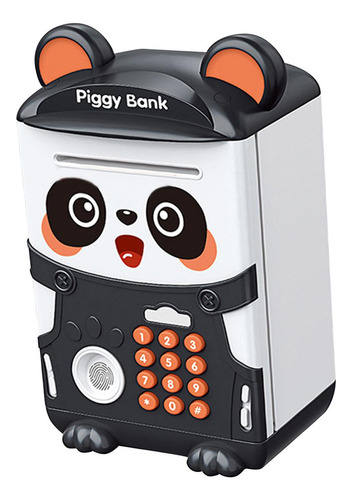 Panda Piggy Bank Caja De Dinero De Desplazamiento