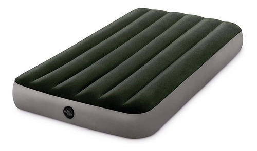 Colchón Aire Individual Inflable Cubierta Suave Intex 64107