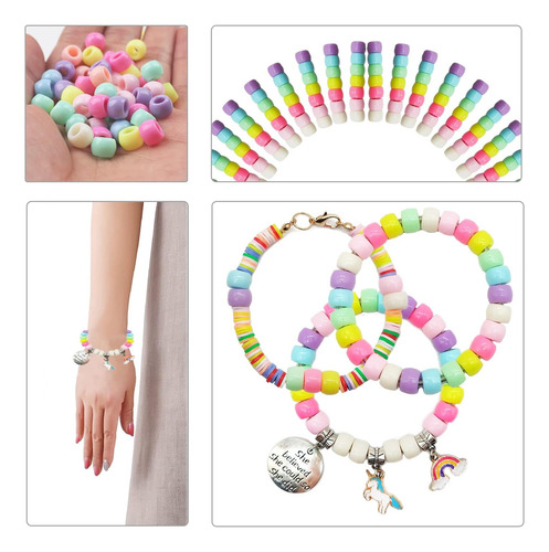 Leitait Kit Para Hacer Pulseras Con Cuentas Surtidas, 3000 P