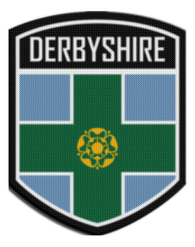 Parche Termoadhesivo Emblema Inglaterra Derbyshire