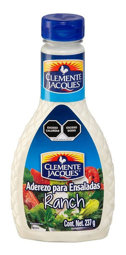 Aderezo Clemente Jacques Ranch 237g