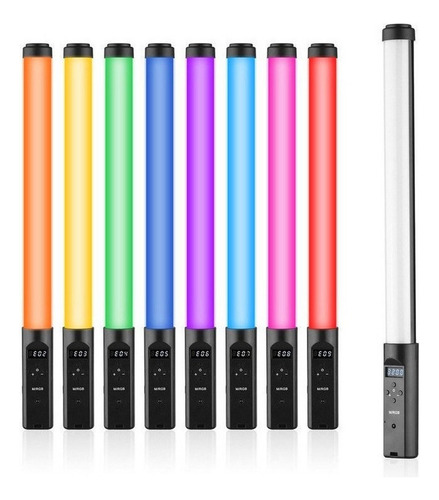 3200k-5500k Rgb Tubo Luz Led Video Luz Portátil Varita