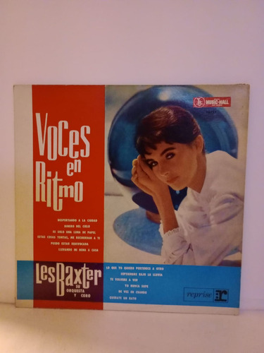 Les Baxter, Su Orquesta Y Coro- Voces En Ritmo- Lp, Arg. '61