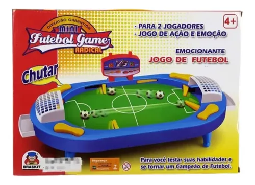 Futebol de Botão c/ 2 Times BRINQUEDO INFANTIL CRIANÇA MENINA MENINO  BRINCAR JOGAR EDUCATIVO ALFABETIZAÇÃO