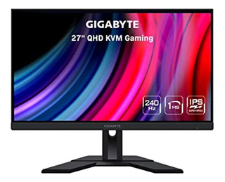 Gigabyte M27q X 27 240hz 1440p Kvm Gaming Monitor, 2560 X 1