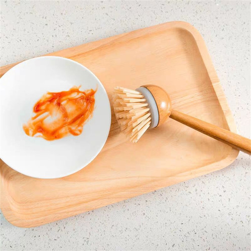 Cepillo De Limpieza Con Mango Largo, Olla Para Uso Doméstico