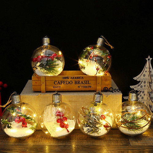 Bombilla De Araña Led Decoración Navideña 6pcs
