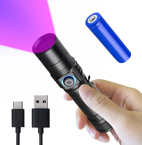 Luz Ultravioleta De Onda Corta De 365 Nm Para Minerales, Caz