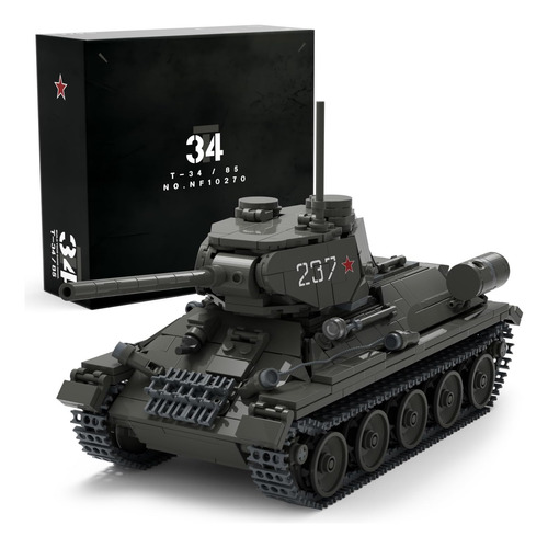 Relajante Set Bloques De Construccion Tanques Adultos 818 Pz