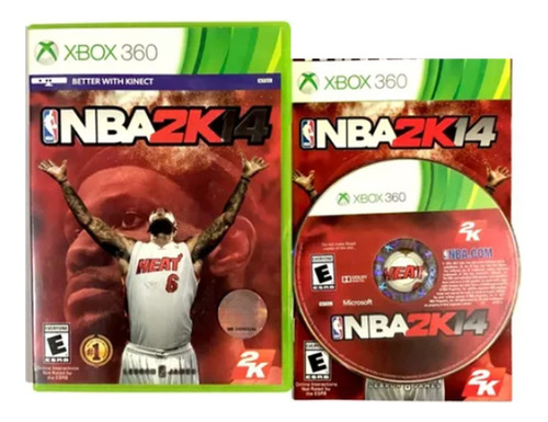 Nba 2k14 Juego Xbox 360 Original Fisico Completo Nstc