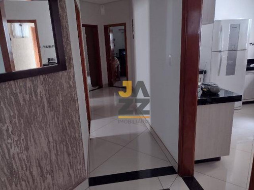 Imagem 6 de 19 de Linda Casa Com 4 Dormitórios (03 Suítes) À Venda, 270 M² Por R$ 1.120.000 - Parque Novo Mundo - Americana/sp - Ca13061