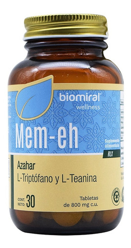 Azahar Mem Eh Biomiral 30 Tab Envio Full