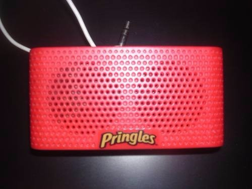 Mini Parlante Portátil De Colección  Pringles