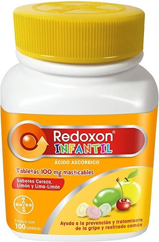 Redoxon Infantil Masticable Multisabor 100 Tab