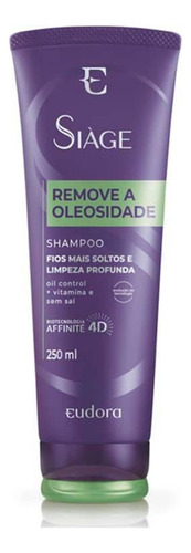 Shampoo E Condicionador Remove A Oleosidade Siàge Eudora