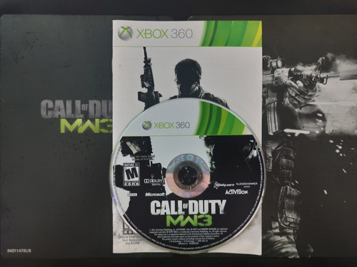 Call Of Duty Mw3 Hardened Edition Xbox 360 Original Físico 