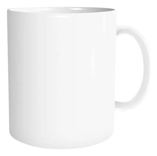 Taza 11oz Blanca Mate Para Sublimar Color Make Caja 36pzs