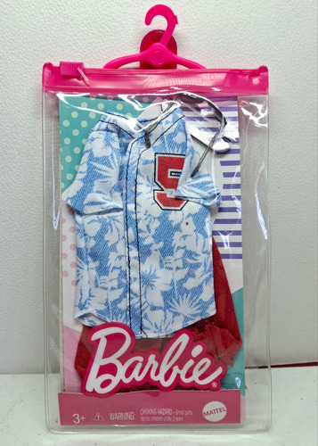 Mattel Barbie Accesorios Ropa Para Muñecas Barbie 2020 (Usado)