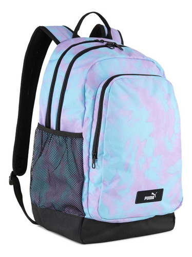 Mochila Puma 091150.04 Academy color azul y lila