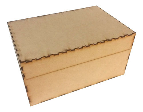 6 Cajas Mdf 30 X 20 X 15 Baul Grabado Afuera Y Adentro