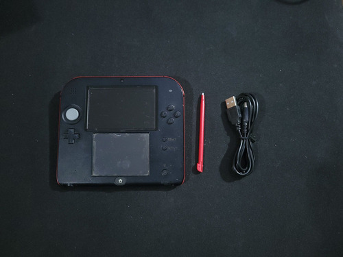 Nintendo 2ds Negro + Rojo