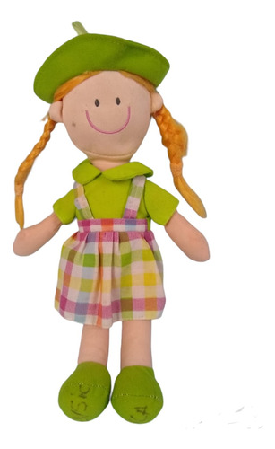 Muneca De Trapo 30 Cm Liviana Woody Tooys (Usado)