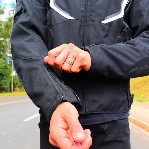 Jaqueta moto masculina best sale impermeavel