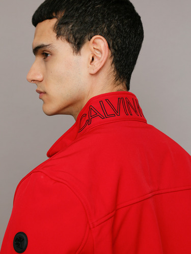 Chaqueta Ck Soft Shell Rojo Calvin Klein