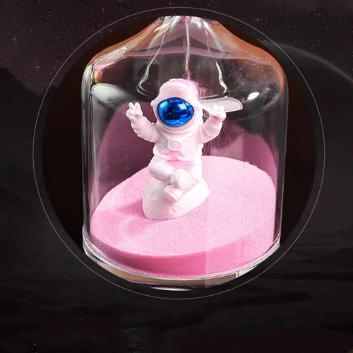Reloj De Arena Ventdepot, Mxlti-002, 2pzas, 60min, Astronaut Color Rosa