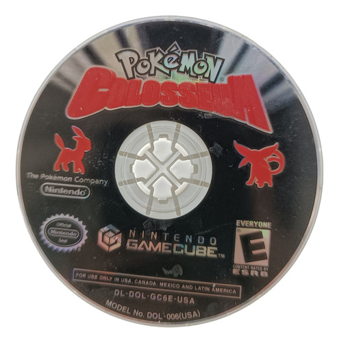 Pokémon Colosseum Gamecube Solo Disco 