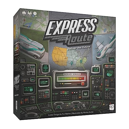 Express Route Board Game  Estrategia Ligera Consejo Coopera