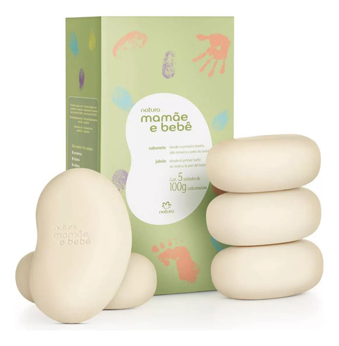 Natura Mamae E Bebe Refil Shampoo+ Condicionador+ Sabonete