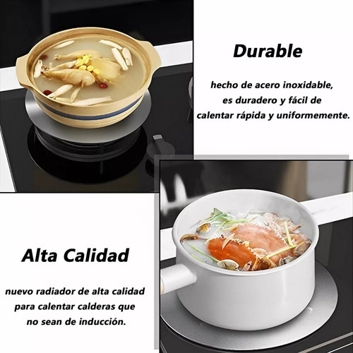 Placa De Conducción Calor Térmica Cocina De Inducción Sartén
