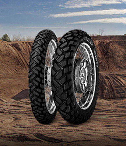 Cubierta trasero para moto Metzeler Enduro 3 Sahara con cámara de 120/80-18 S 62 x 1 unidad