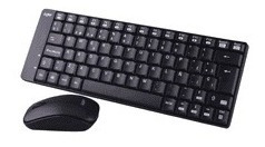 Imagen 2 de 2 de Combo Teclado Y Mouse Inalambrico Wireless Agiler Mini