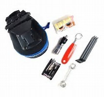 Bolsa De Selim C/ Kit Ferramentas E Remendo Bike