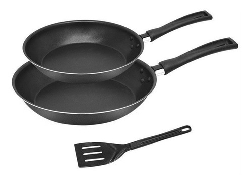 Imagem 3 de 5 de Kit Panela De Pressão E Frigideiras, Antiaderente, Teflon.