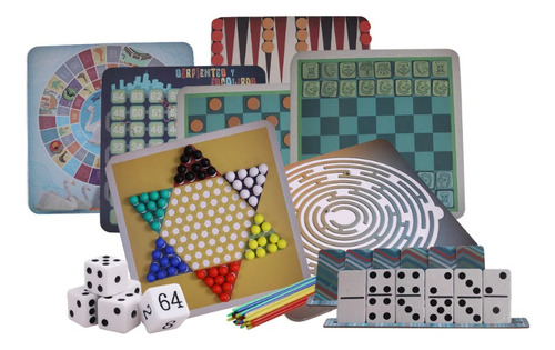 Novelty Set 10 Juegos De Mesa Clasico